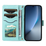 For Honor Magic8 5G Wallet Case Rhombus Leather Phone Cover with Strap