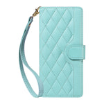 For Honor Magic8 5G Wallet Case Rhombus Leather Phone Cover with Strap