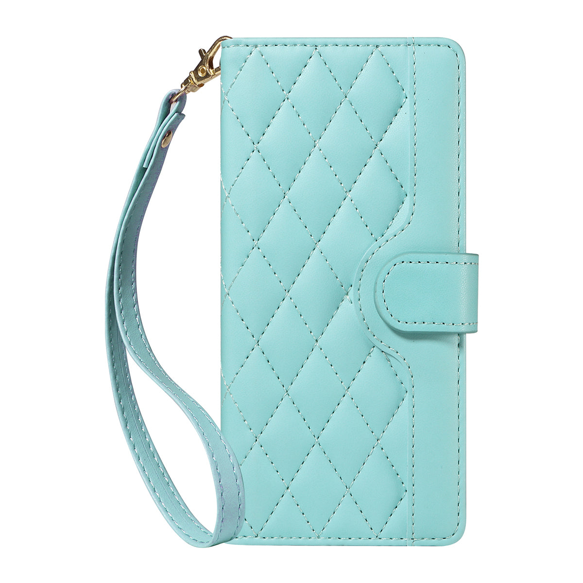 For Honor Magic8 5G Wallet Case Rhombus Leather Phone Cover with Strap