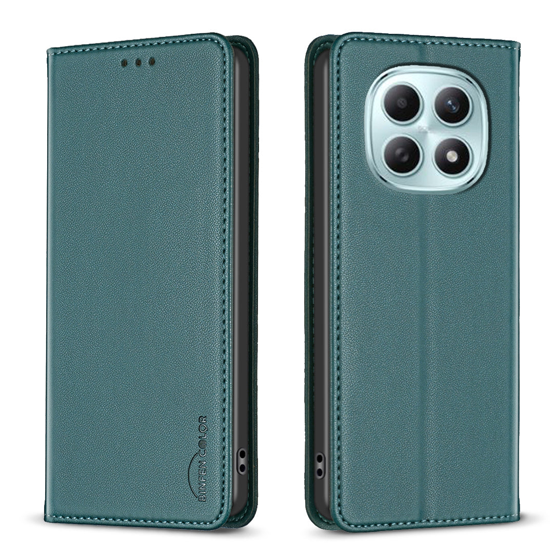 BINFEN COLOR For Xiaomi Redmi Note 15 Pro 5G (Global) Leather Case  BF18 Phone Stand Cover with Card Slots