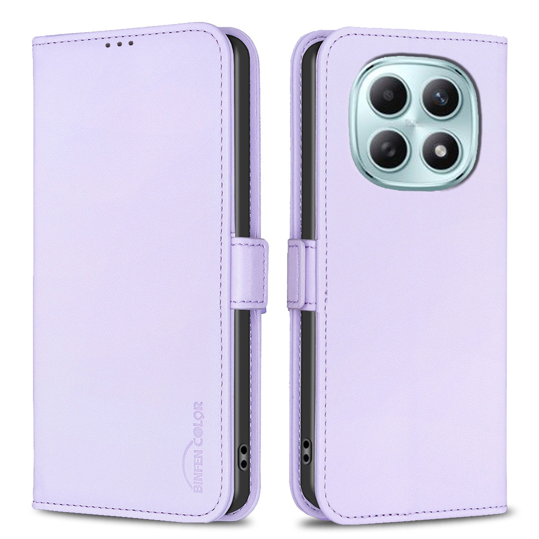 BINFEN COLOR För Xiaomi Redmi Note 15 Pro 5G (Global) Skal BF31 PU Läder Flip Folio mobil Plånboksfodral
