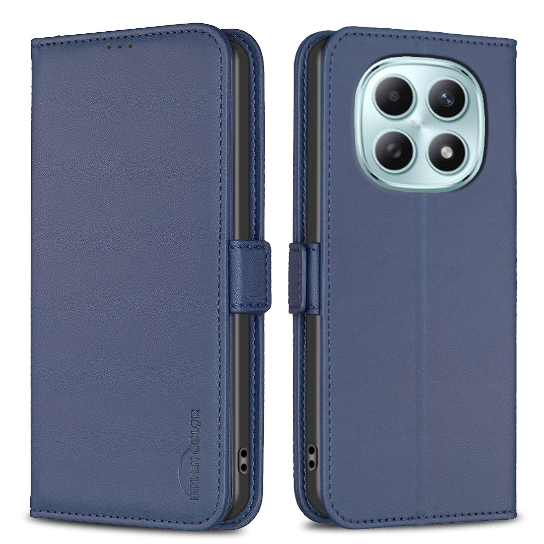 BINFEN COLOR För Xiaomi Redmi Note 15 Pro 5G (Global) Skal BF31 PU Läder Flip Folio mobil Plånboksfodral