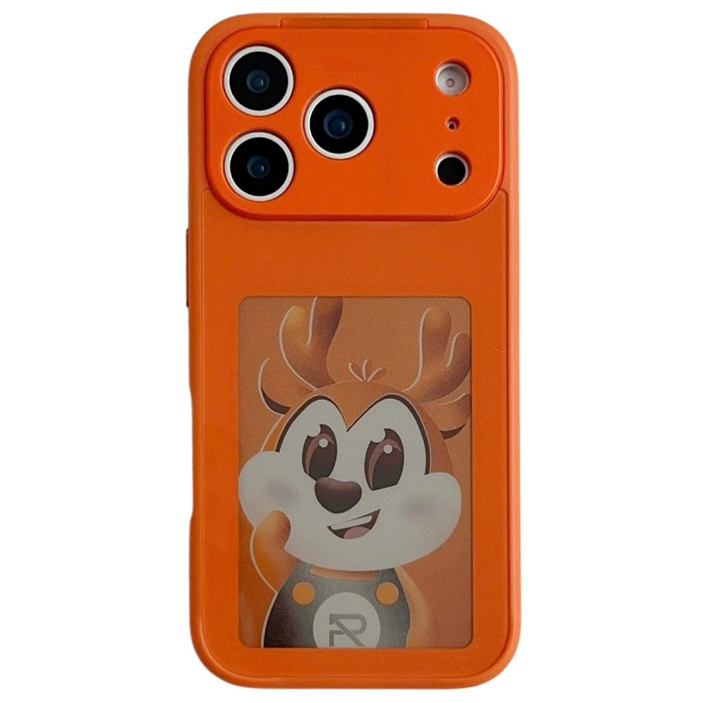 For iPhone 17 Pro Max Smart E-Ink Magnetic Case 4-Color HD 4-inch Display NFC DIY Customized Screen