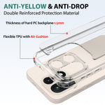 For OnePlus 15 5G Clear Phone Case TPU+Acrylic Shockproof Phone Back Cover