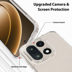 For OnePlus 15 5G Clear Phone Case TPU+Acrylic Shockproof Phone Back Cover