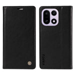 YIKATU För OnePlus 15 5G Plånboksfodral YK-006 Magnetisk Stängning Lädermobilfodral Litchitextur