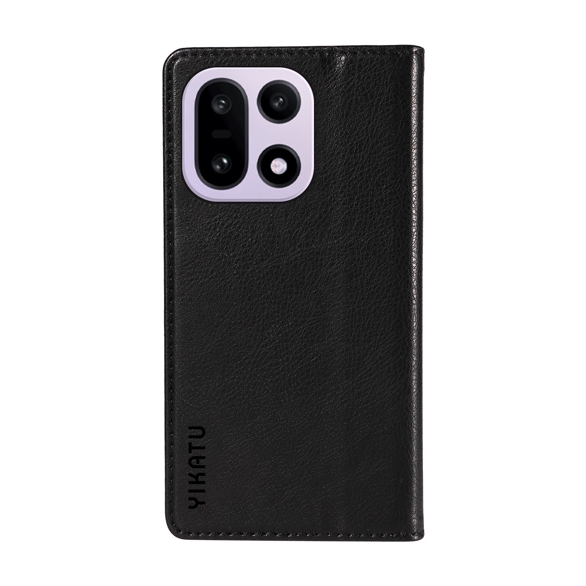 YIKATU För OnePlus 15 5G Plånboksfodral YK-006 Magnetisk Stängning Lädermobilfodral Litchitextur