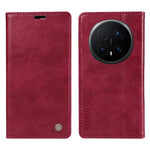 YIKATU For Honor Magic8 Pro 5G Wallet Case  YK-006 Magnetic Closure Leather Phone Cover Litchi Texture