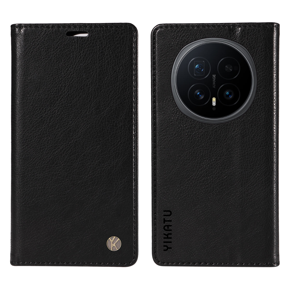 YIKATU For Honor Magic8 5G Wallet Case  YK-006 Magnetic Closure Leather Phone Cover Litchi Texture