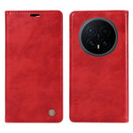 YIKATU For Honor Magic8 5G Wallet Case  YK-006 Magnetic Closure Leather Phone Cover Litchi Texture