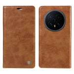 YIKATU For Honor Magic8 5G Wallet Case  YK-006 Magnetic Closure Leather Phone Cover Litchi Texture