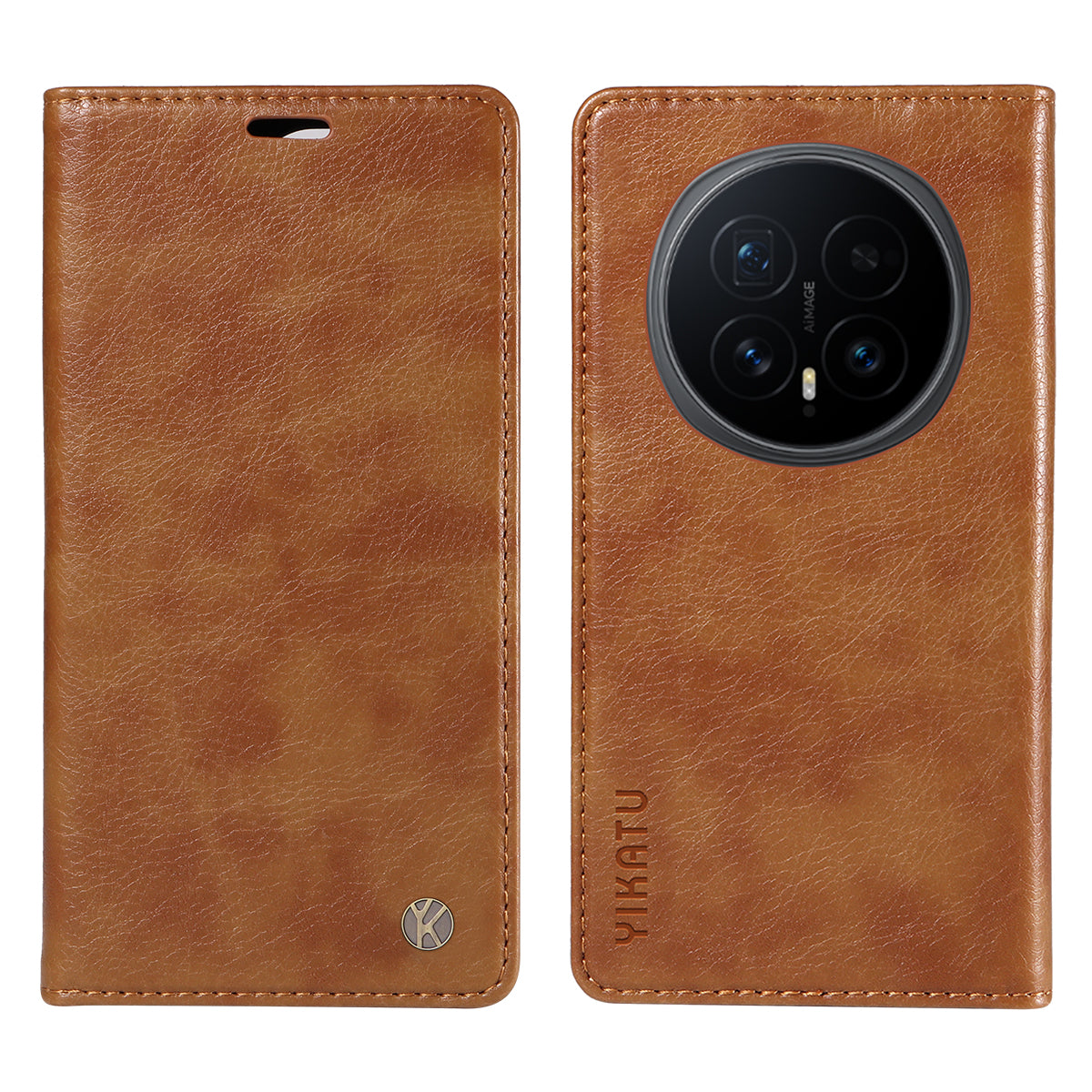 YIKATU For Honor Magic8 5G Wallet Case  YK-006 Magnetic Closure Leather Phone Cover Litchi Texture