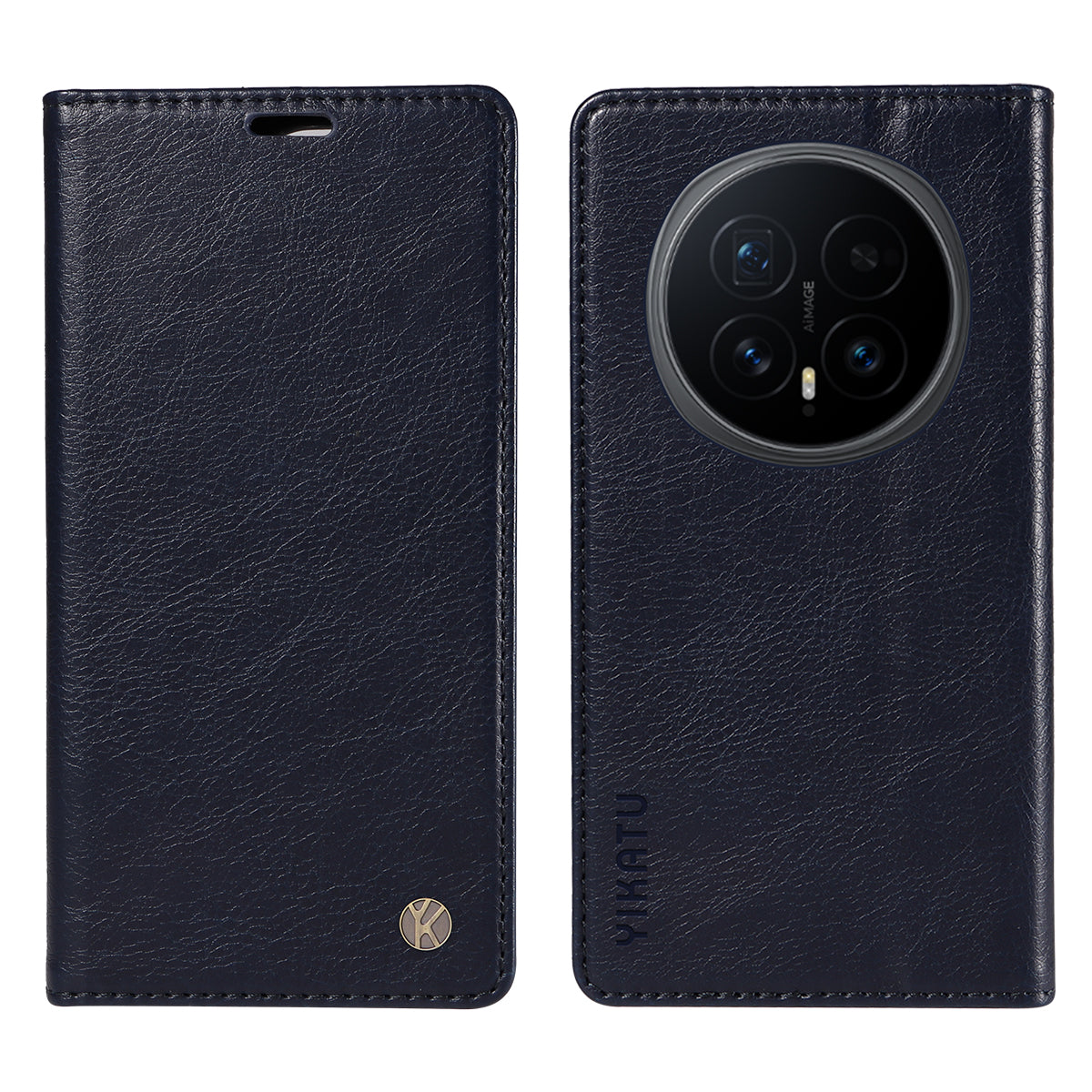 YIKATU For Honor Magic8 5G Wallet Case  YK-006 Magnetic Closure Leather Phone Cover Litchi Texture
