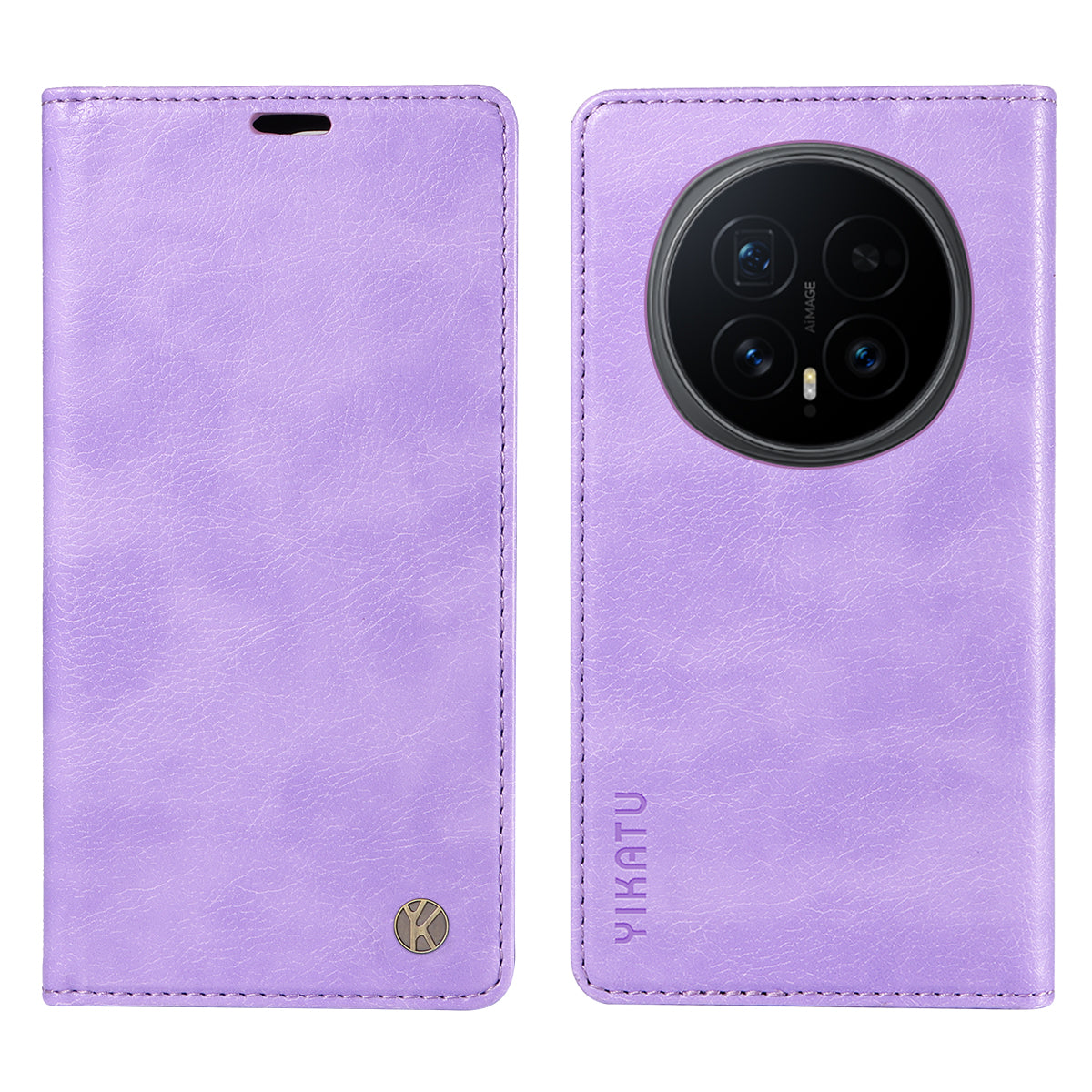 YIKATU For Honor Magic8 5G Wallet Case  YK-006 Magnetic Closure Leather Phone Cover Litchi Texture