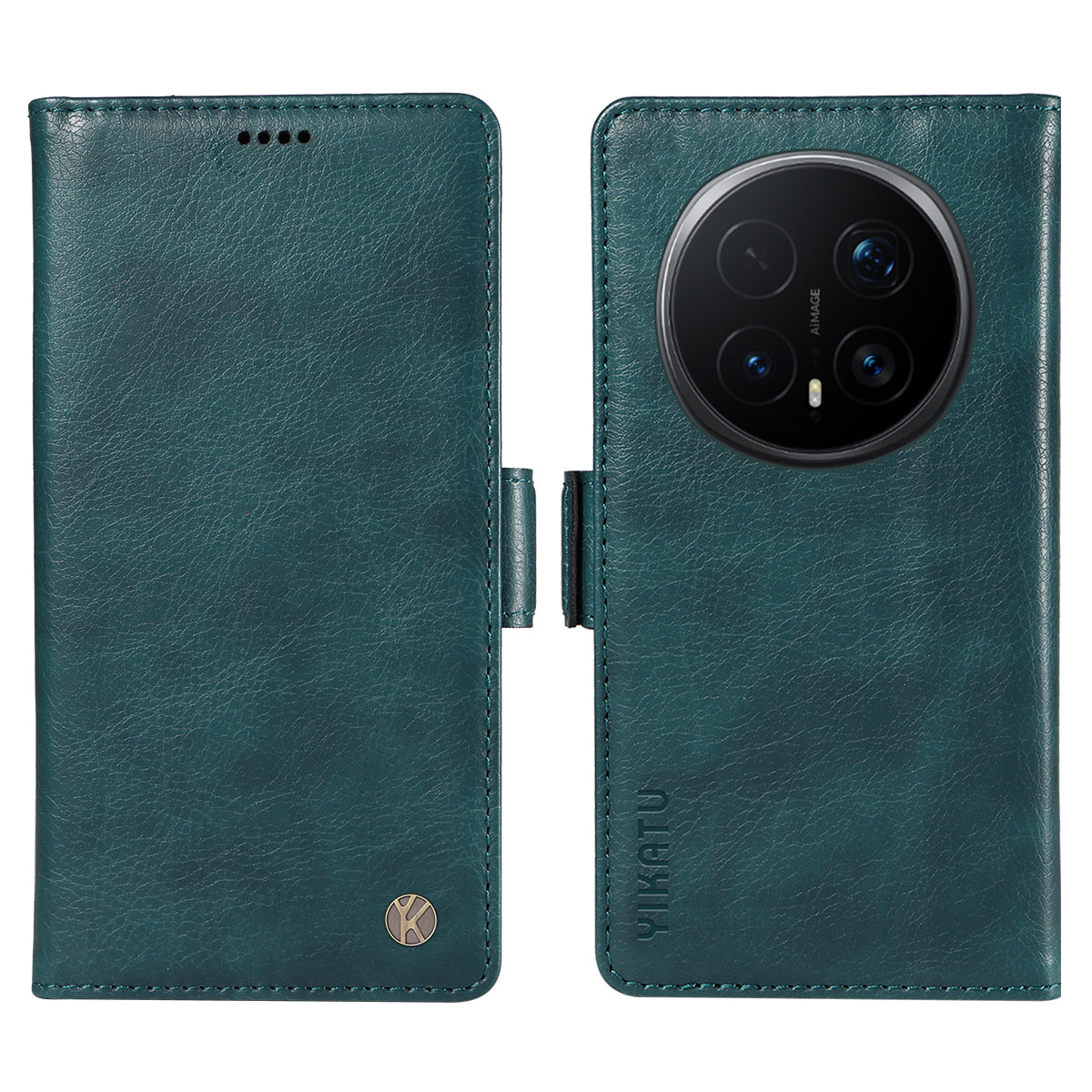 YIKATU For Honor Magic8 Pro 5G Case  YK-007 Litchi Texture PU Leather Wallet Phone Cover