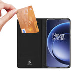 DUX DUCIS For OnePlus 15 5G Case Skin Pro Series Leather Stand Cover Card Holder