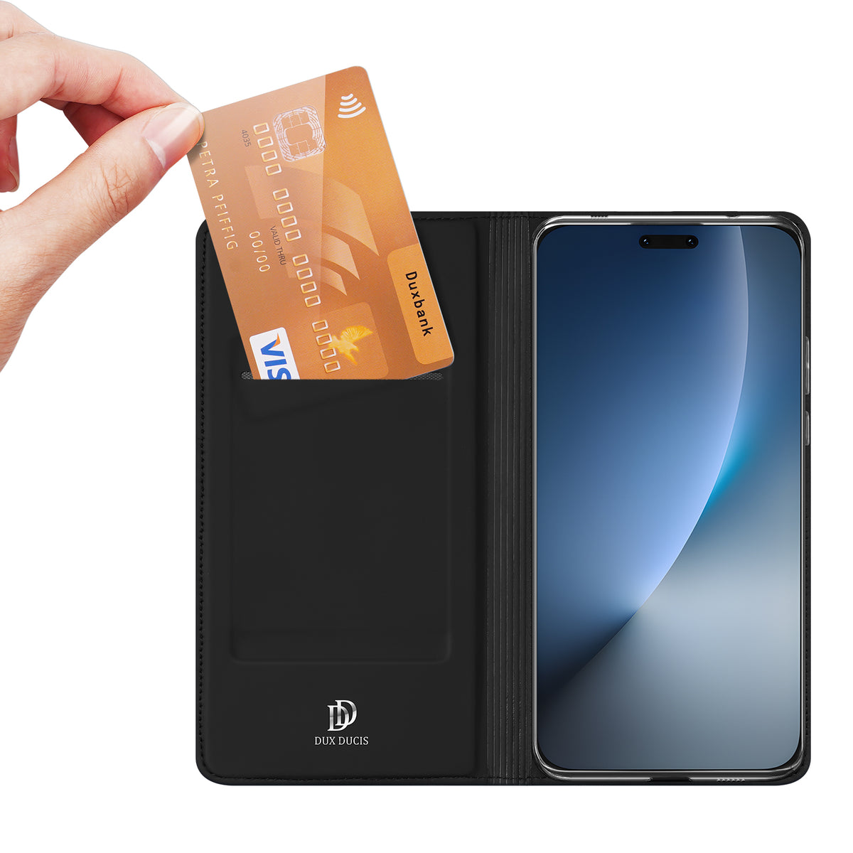 DUX DUCIS For Honor Magic8 Pro 5G Case  Skin Pro Series Leather Stand Cover Card Holder