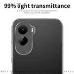 MOFI For Xiaomi Poco M7 Plus 5G / Xiaomi Poco M7 4G (EU) (171mm) Clear Phone Case  Ultra-Thin TPU Phone Back Cover