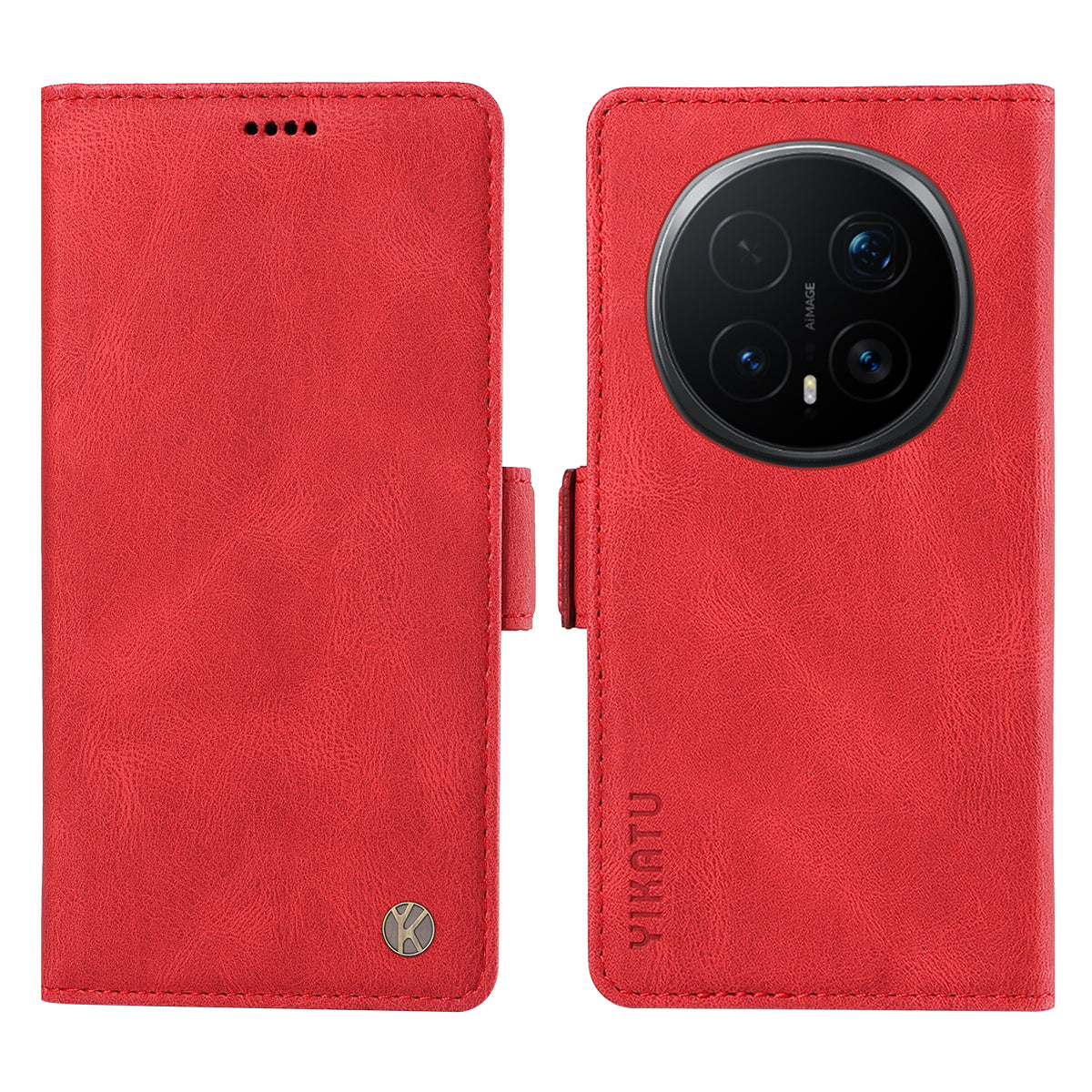 YIKATU For Honor Magic8 Pro 5G Leather Case  YK-005 Skin-touch Feeling Wallet Phone Cover