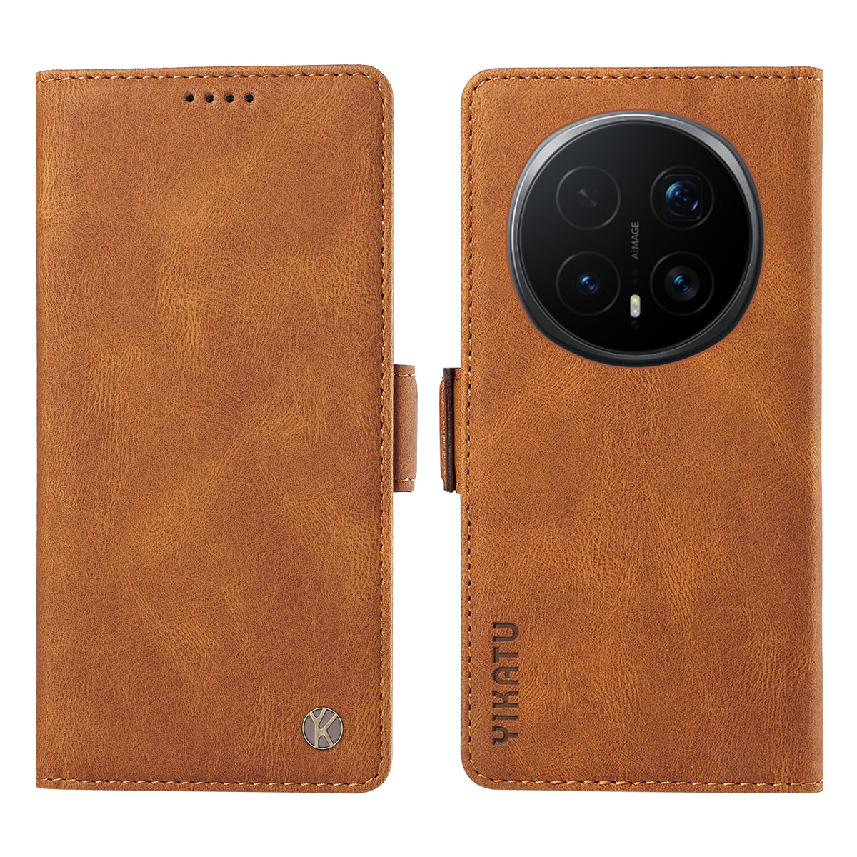 YIKATU For Honor Magic8 Pro 5G Leather Case  YK-005 Skin-touch Feeling Wallet Phone Cover