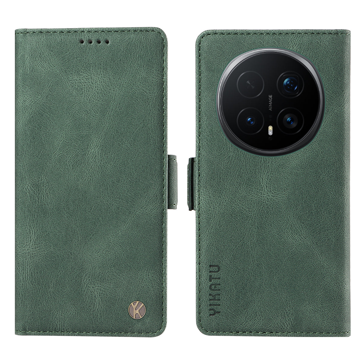 YIKATU For Honor Magic8 Pro 5G Leather Case  YK-005 Skin-touch Feeling Wallet Phone Cover