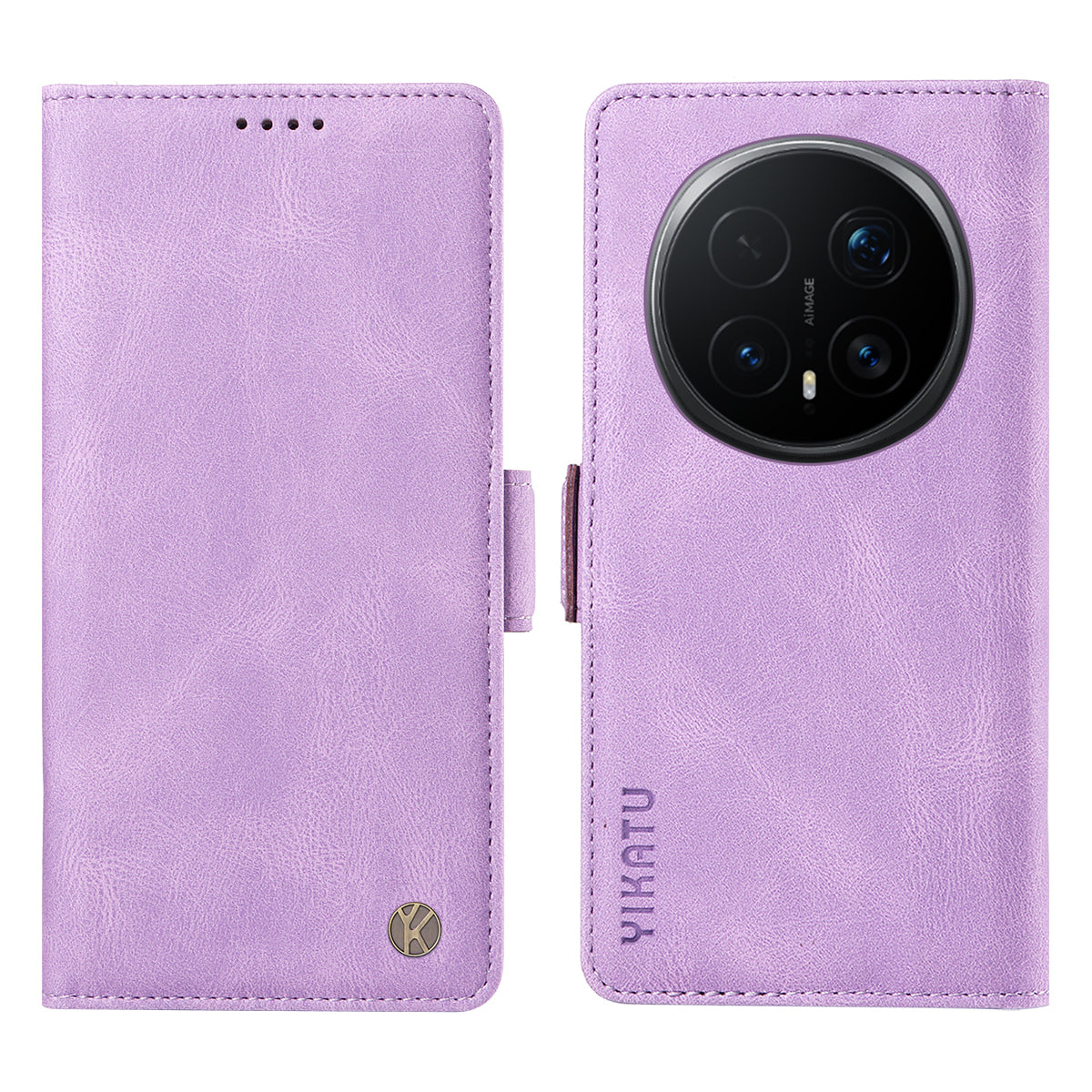 YIKATU For Honor Magic8 Pro 5G Leather Case  YK-005 Skin-touch Feeling Wallet Phone Cover