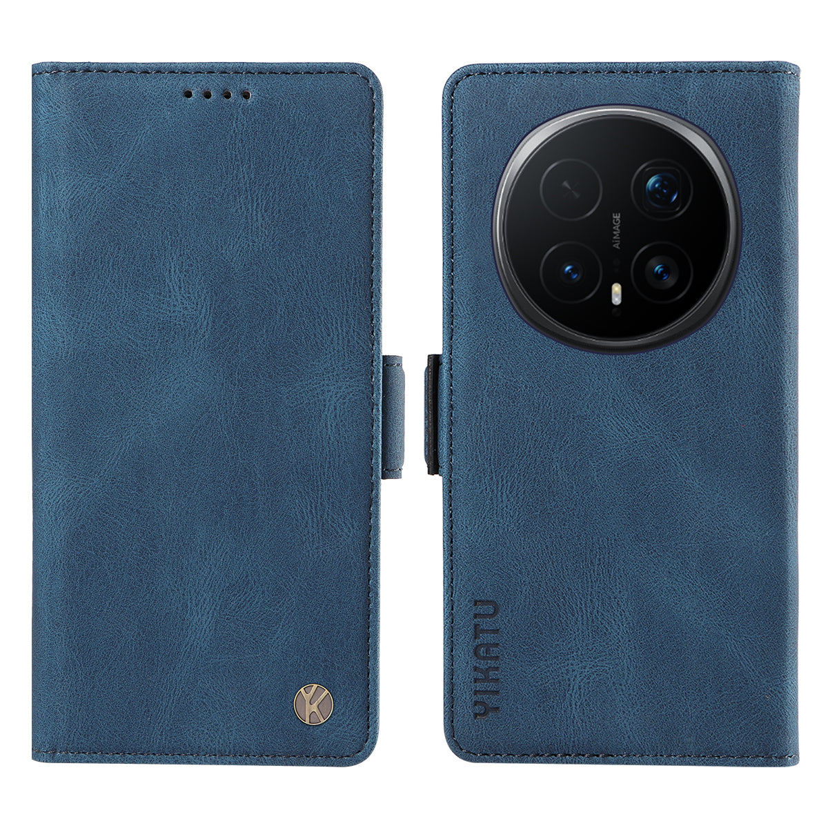 YIKATU For Honor Magic8 Pro 5G Leather Case  YK-005 Skin-touch Feeling Wallet Phone Cover