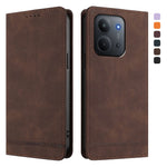 Xiaomi Redmi 15C 5G (EU) (173mm) / Xiaomi Redmi 15C 4G (EU) (173mm) skal RINACASIS RC23 RFID-blockerande plånboksfodral i PU-läder