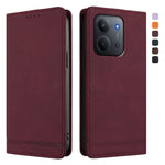 Xiaomi Redmi 15C 5G (EU) (173mm) / Xiaomi Redmi 15C 4G (EU) (173mm) skal RINACASIS RC23 RFID-blockerande plånboksfodral i PU-läder