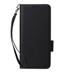 For Oppo Find X9 Pro 5G Case Litchi Texture Wallet Leather Phone Cover with Wrist Strap