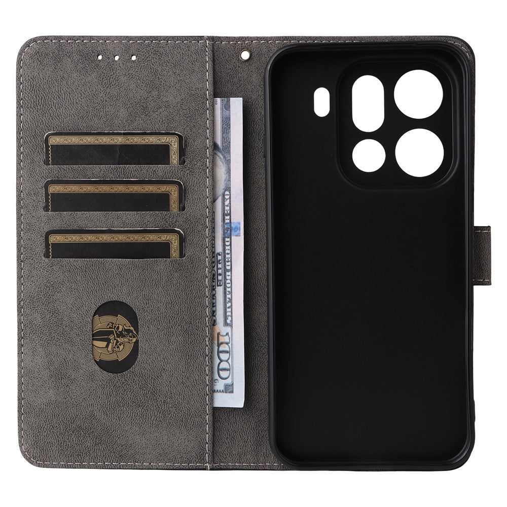 For Oppo Find X9 Pro 5G Case Wallet RFID Blocking PU Leather Phone Cover Stand with Strap