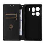 For Oppo Find X9 Pro 5G Case Wallet Rhombus Imprinted PU Leather Phone Cover