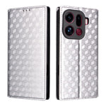 For Oppo Find X9 Pro 5G Case Wallet Rhombus Imprinted PU Leather Phone Cover