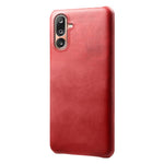 For Samsung Galaxy M36 5G Case Calf Texture PU Leather Hard PC Protective Phone Cover
