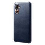 For Samsung Galaxy M36 5G Case Calf Texture PU Leather Hard PC Protective Phone Cover