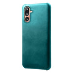 For Samsung Galaxy M36 5G Case Calf Texture PU Leather Hard PC Protective Phone Cover