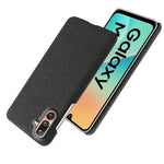 Til Samsung Galaxy M36 5G Telefoncover Stoftekstur Anti-ridse Beskyttende PC Bagcover