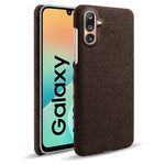 Til Samsung Galaxy M36 5G Telefoncover Stoftekstur Anti-ridse Beskyttende PC Bagcover