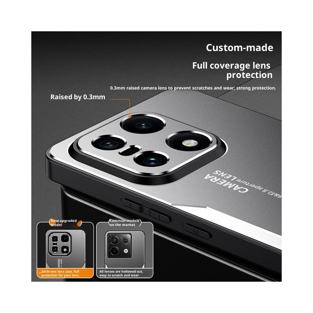 For OnePlus 15 5G Phone Case Aluminium Alloy TPU PC Back Cover