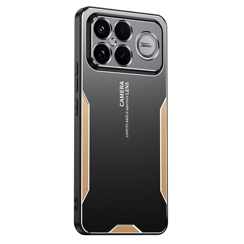 For Xiaomi Redmi K90 Pro Max 5G / Poco F8 Ultra Phone Case Aluminium Alloy TPU PC Back Cover