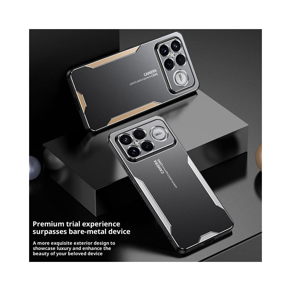 For Xiaomi Redmi K90 Pro Max 5G / Poco F8 Ultra Phone Case Aluminium Alloy TPU PC Back Cover