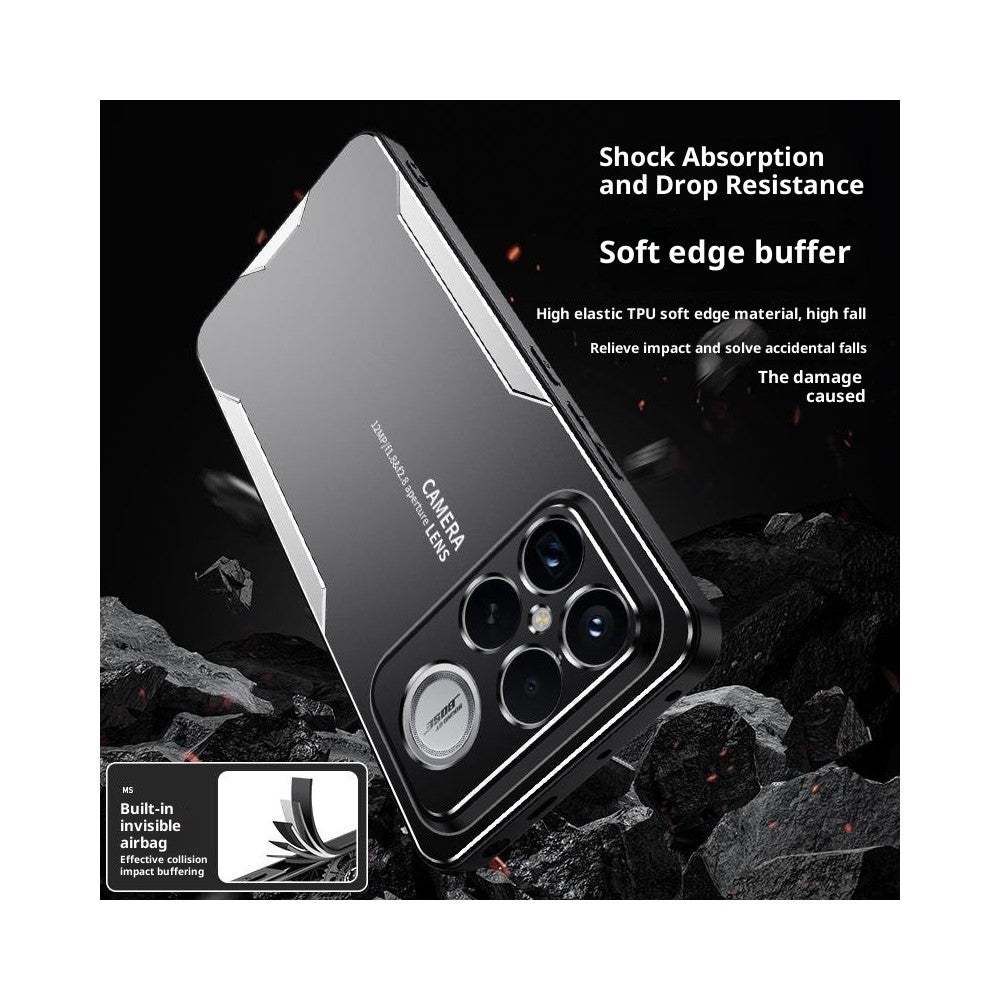 For Xiaomi Redmi K90 Pro Max 5G / Poco F8 Ultra Phone Case Aluminium Alloy TPU PC Back Cover