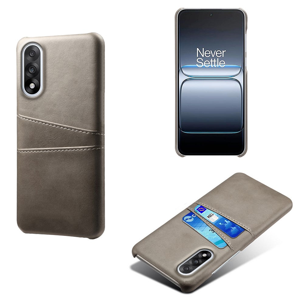 Til OnePlus Nord 5 5G / Ace 5 Ultra 5G Etui Dobbelte kortlommer PU Læder + Hårdt PC Telefoncover