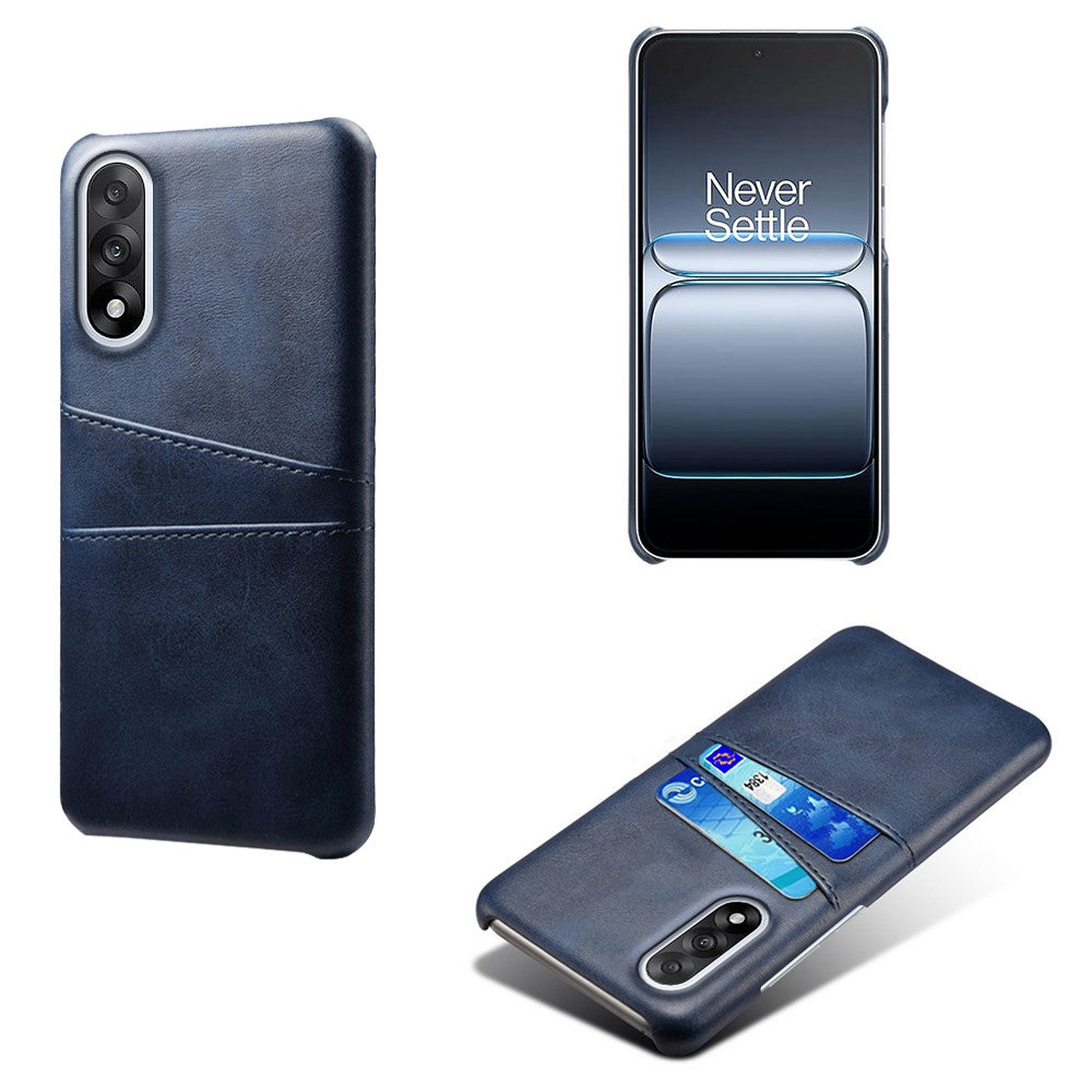 Til OnePlus Nord 5 5G / Ace 5 Ultra 5G Etui Dobbelte kortlommer PU Læder + Hårdt PC Telefoncover