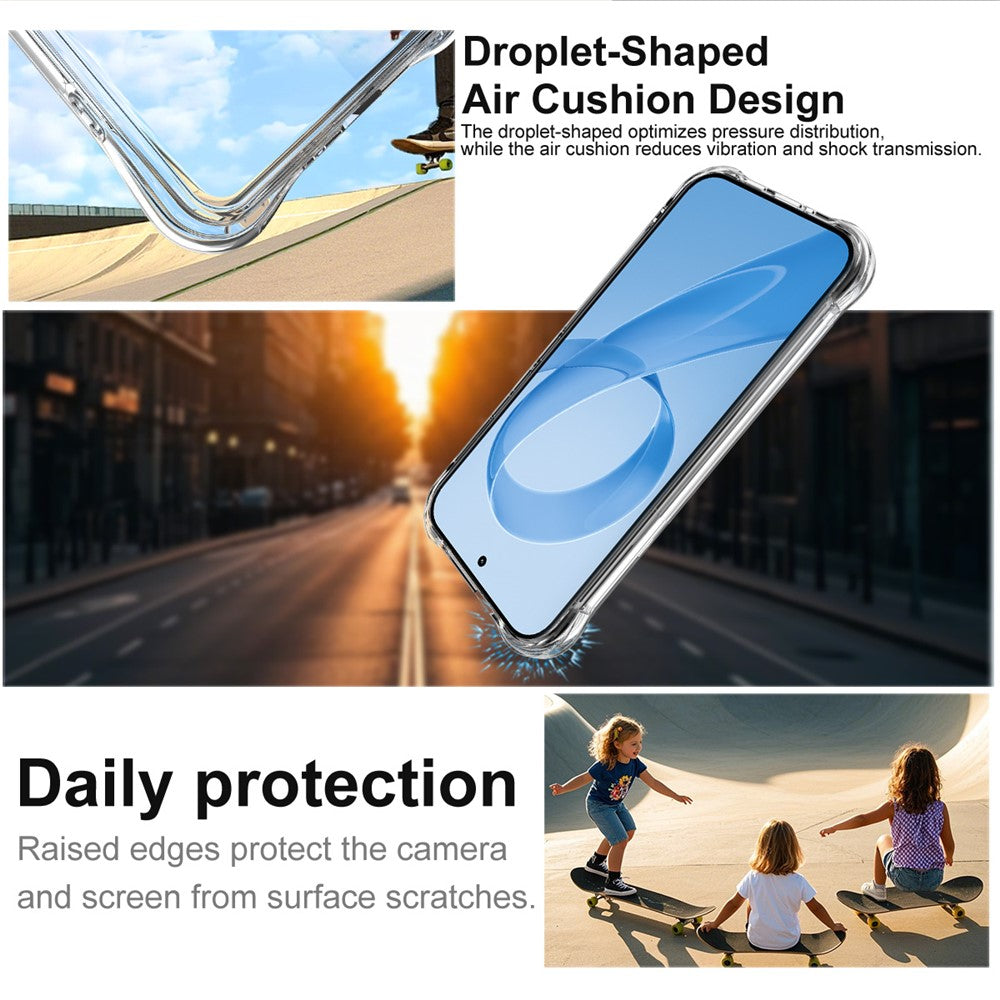 IMAK For Xiaomi Redmi K90 Pro Max 5G / Poco F8 Ultra Case TPU Phone Cover Airbag Shockproof Protection