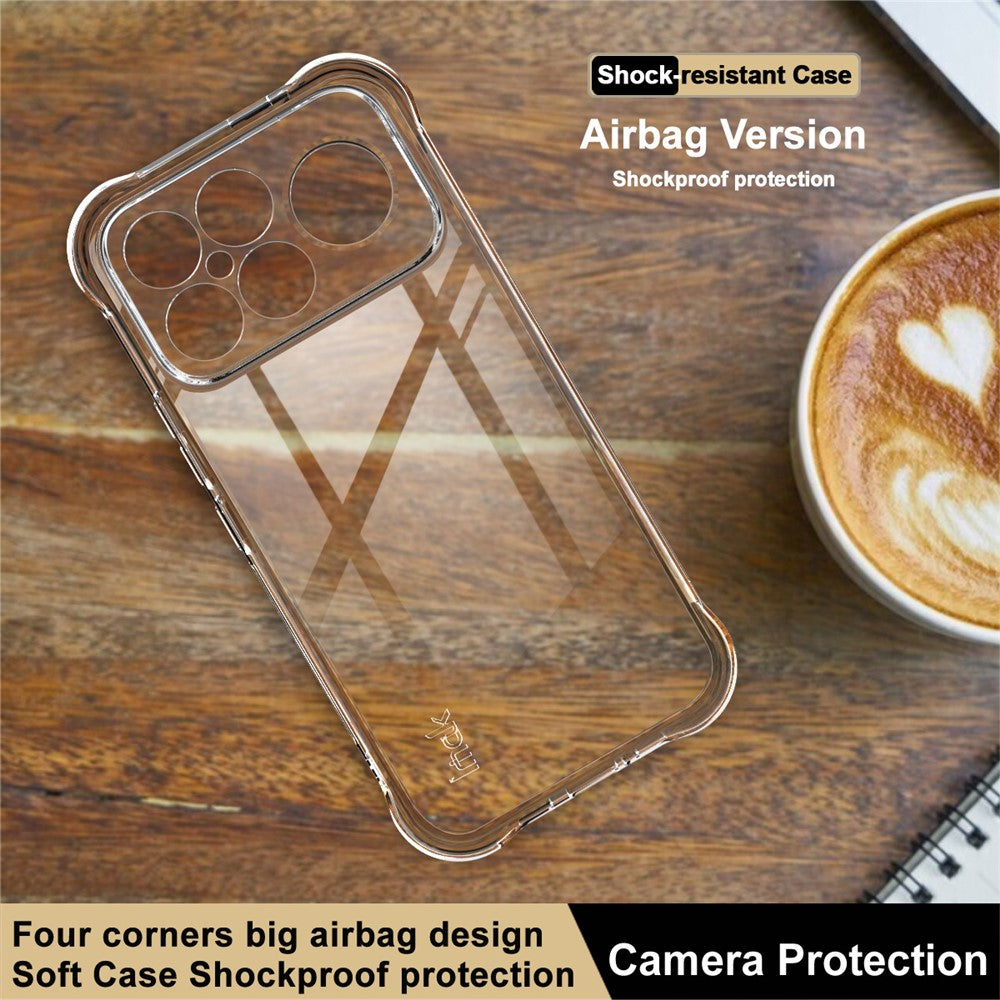 IMAK For Xiaomi Redmi K90 Pro Max 5G / Poco F8 Ultra Case TPU Phone Cover Airbag Shockproof Protection