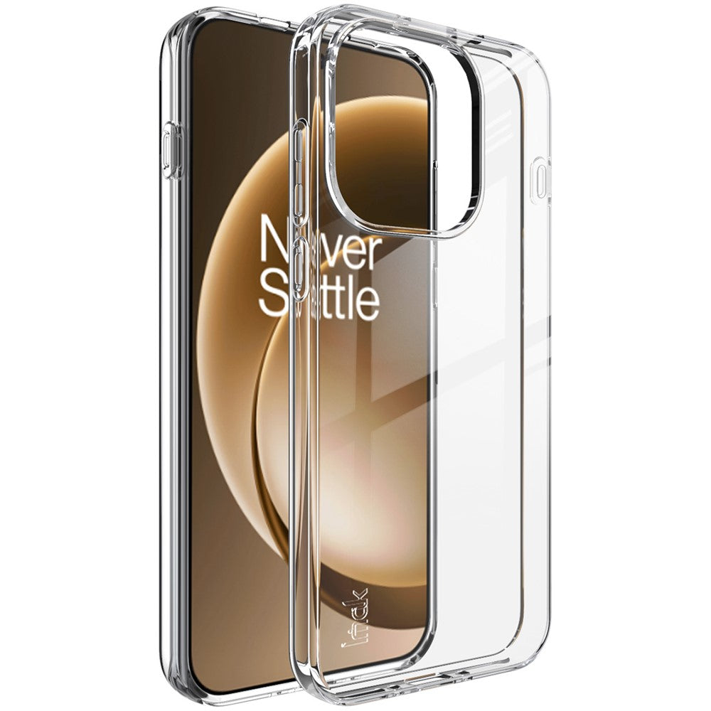 IMAK UX-10 Series For OnePlus 15 5G Clear Phone Case Soft TPU Mobile Back Cover