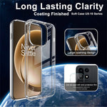 IMAK UX-10 Series For OnePlus 15 5G Clear Phone Case Soft TPU Mobile Back Cover