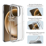 IMAK UX-10 Series For OnePlus 15 5G Clear Phone Case Soft TPU Mobile Back Cover