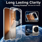IMAK UX-10 Series For Honor Magic8 Pro 5G Clear Phone Case Soft TPU Mobile Back Cover